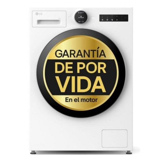 Lavadora LG F4X7009TWS 9 kg Carga Frontal 1400 rpm A Blanca Wi-Fi Steam TurboWash AI DD