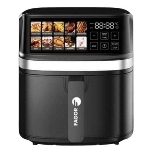 Heißluftfritteuse Fagor Naturfry Luxe 8L 2200W mit 10 Programmen Touchscreen