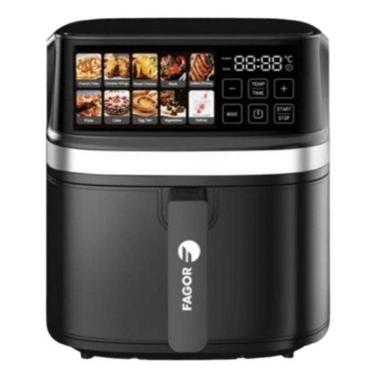 Airfryer Fagor Naturfry Luxe 8L 2200W Touch Digitaal 10 Programma's