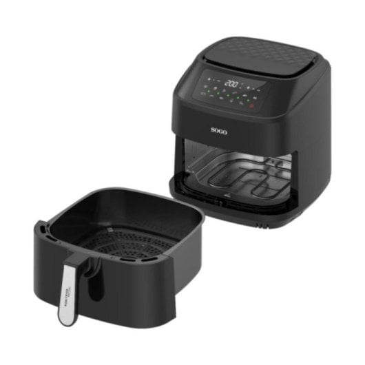 Fritadeira de ar Sogo PRO2150 7,5 L 2150W com temporizador e painel táctil
