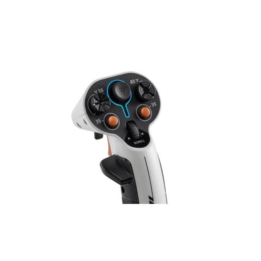 Joystick Thrustmaster Sol-R 2 HOSAS Space Sim Duo PC 88 bottoni 6 assi con LED USB tipo C Nero Bianco
