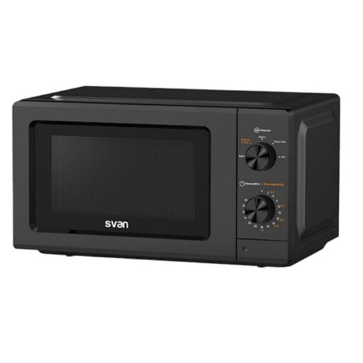 Microondas SVAN SMW19700N 19 L 700 W Giratorio Descongelar Negro