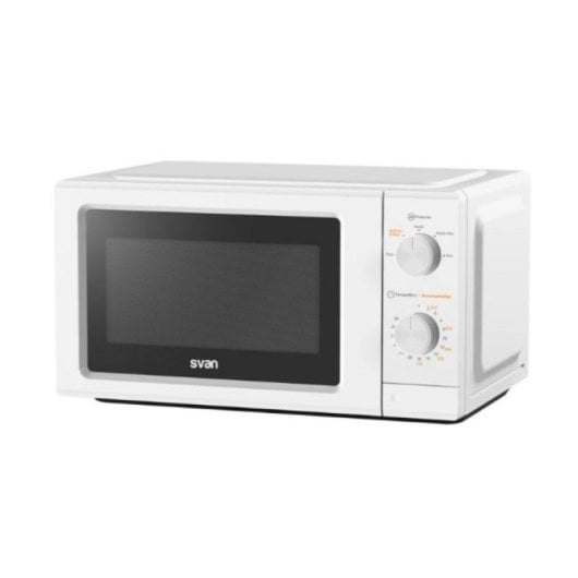 Microondas Svan SMW19700 19 L 700W Función Descongelar Control Giratorio Blanco