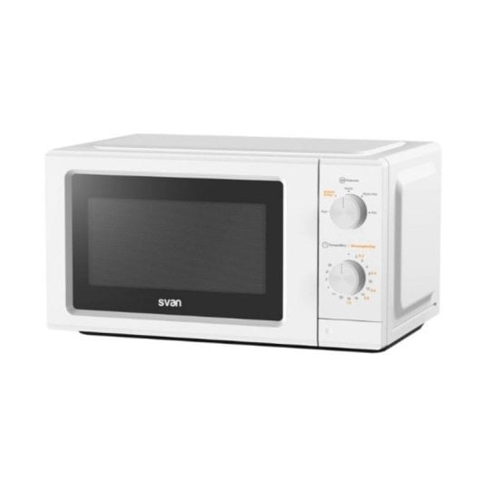 Microondas Svan SMW19700 19 L 700W Función Descongelar Control Giratorio Blanco