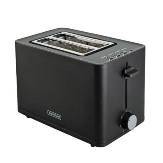 Tostadora Bourgini 14.0402.00.00 2 ranuras extraanchas 850 W negro