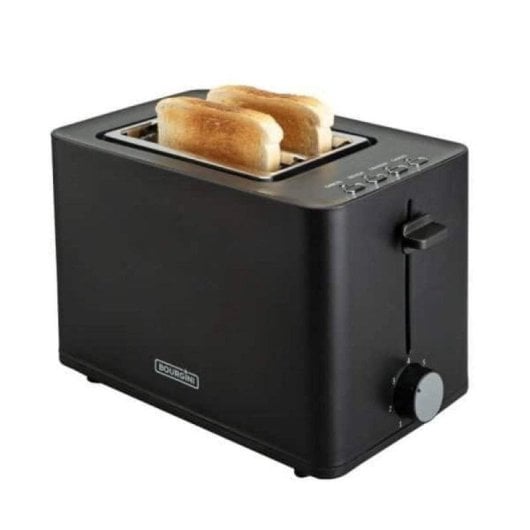 Tostadora Bourgini 14.0402.00.00 2 ranuras extraanchas 850 W negro