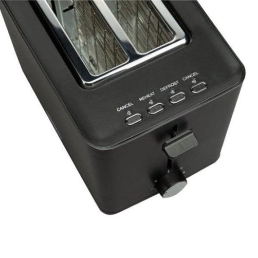 Tostadora Bourgini 14.0402.00.00 2 ranuras extraanchas 850 W negro