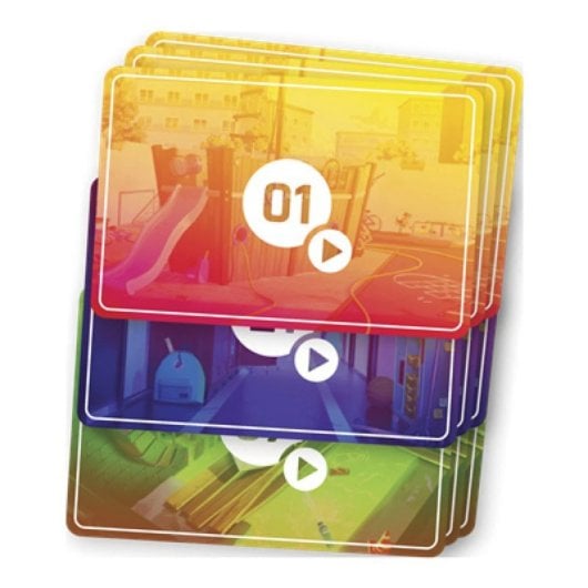 Juego de Cartas Flashback Zombie Kidz Cooperativo Lógico 130 Cartas Español 2-4 Jugadores
