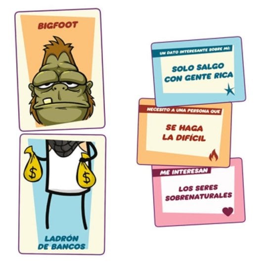 Master Dater Cyanide & Happiness Juego de Cartas Lógico 3-6 jugadores 14+ multicolor