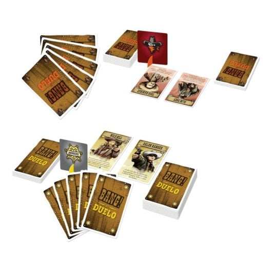 Bang! El Duelo Juego de Cartas Español 2 Jugadores Multicolor