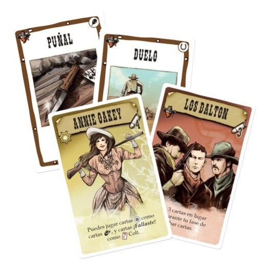 Bang! El Duelo Juego de Cartas Español 2 Jugadores Multicolor