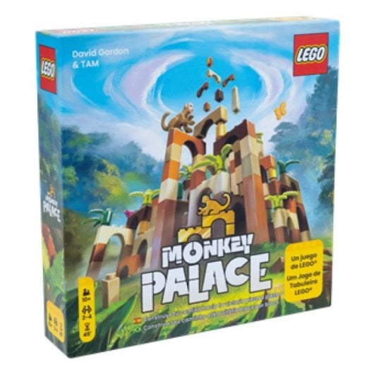 Jogo de Cartas Monkey Palace Lógico Multiplayer para 2-4 Jogadores 45-60min 10+ Anos