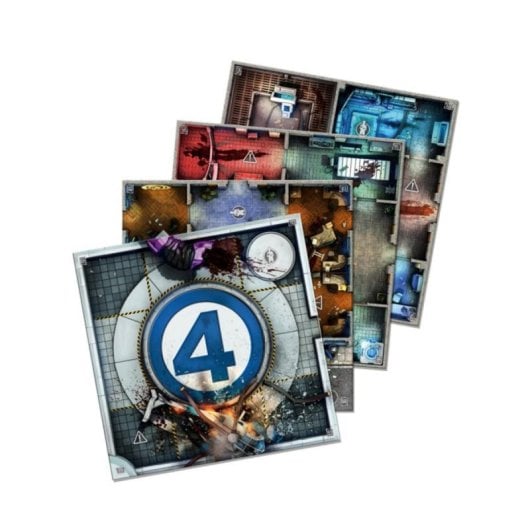 Marvel Zombies Fantastic 4 Under Siege Expansion Juego de Cartas Interpretación de Roles Español