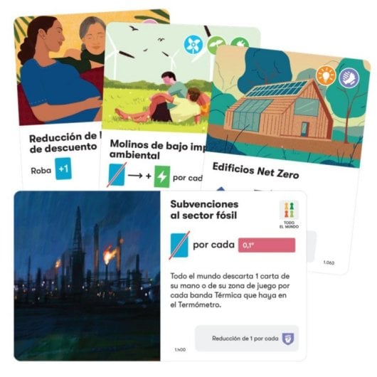 Juego de mesa Daybreak cooperativo español 1-4 jugadores estrategia sostenible