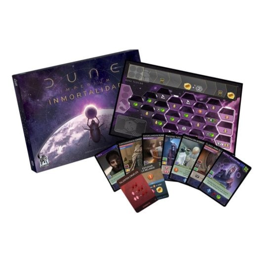 Juego de mesa Dune Imperium Immortality expansión estrategia español 1-4 jugadores