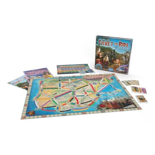 Juego de mesa ¡Aventureros al Tren! Iberia y Corea del Sur Estrategia 2-4 jugadores Multilingüe
