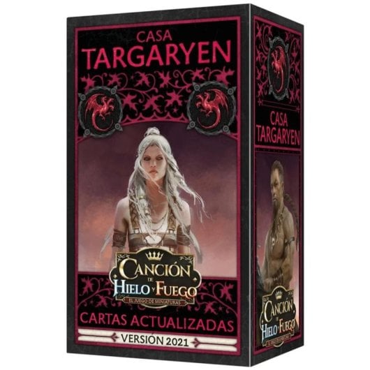 CHYF Pack de facción Targaryen 170 cartas Juego de mesa Estrategia español