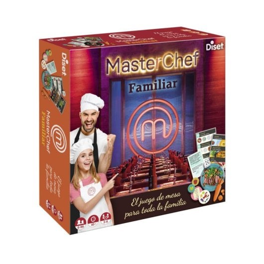 Juego de mesa Diset MasterChef Familiar 3-6 jugadores, multirreto, español, familia