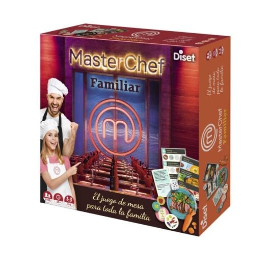 Juego de mesa Diset MasterChef Familiar 3-6 jugadores, multirreto, español, familia