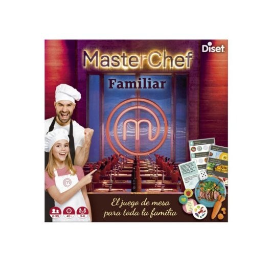 Juego de mesa Diset MasterChef Familiar 3-6 jugadores, multirreto, español, familia