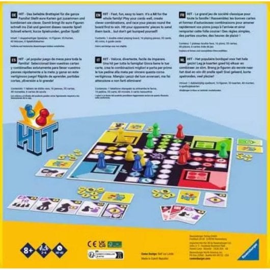 Gioco da tavolo Ravensburger 22456 2-4 giocatori multicolore scatola per interni 8+ anni