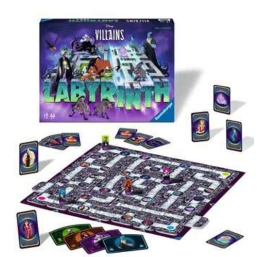 Juego de mesa Ravensburger Villains Labyrinth estrategia multijugador 2-4 jugadores 7+