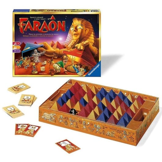 Juego de mesa Ravensburger Faraon 1-5 jugadores Viaje/aventura 30 min