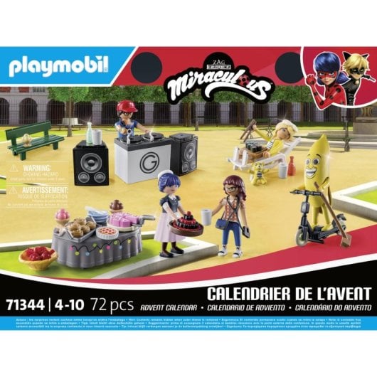 Parque infantil Playmobil 71344 Multicolor Plástico Miraculous Certificación CE