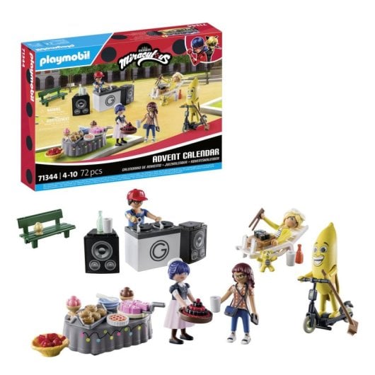 Parque infantil Playmobil 71344 Multicolor Plástico Miraculous Certificación CE