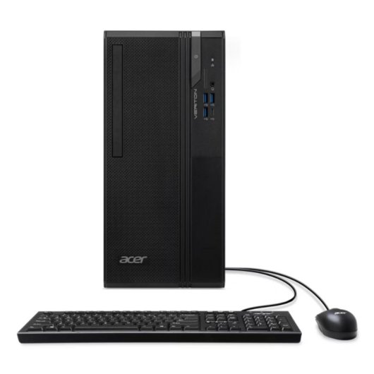 PC Sobremesa Acer Veriton VS2720G Intel Core i3-14100 8GB 512GB SSD Wi-Fi 6E Teclado y Ratón