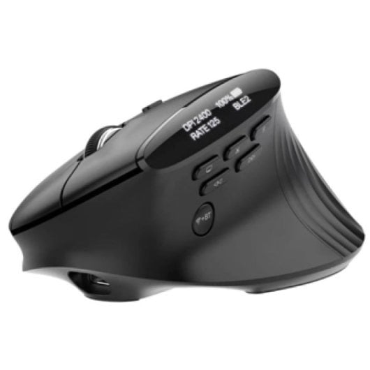 Acer Smart Fit Vertical Wireless Rato Sem Fios Bluetooth 8000 DPI Recarregável com 10 Botões Preto