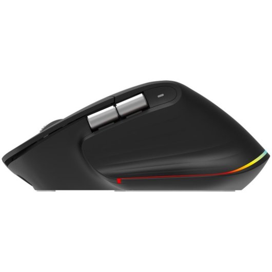 Souris Acer Easy Fit Mouse sans fil RF Bluetooth 4000 DPI Noir rechargeable 6 boutons