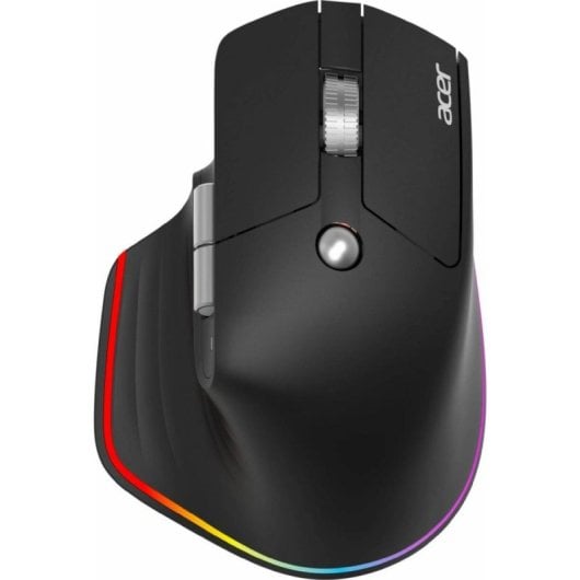 Maus Acer Easy Fit RF Wireless Bluetooth 4000 DPI Schwarz Wiederaufladbar USB-C