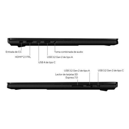 Portátil ASUS ProArt P16 OLED 16" AMD Ryzen AI 9 HX 370 64GB 2TB SSD RTX 5070 Windows 11 Pro