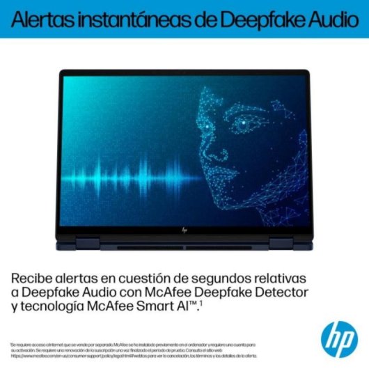 Portátil HP OmniBook X Flip 14" Intel Core Ultra 7 258V 32GB 1TB SSD OLED 3K Táctil Azul