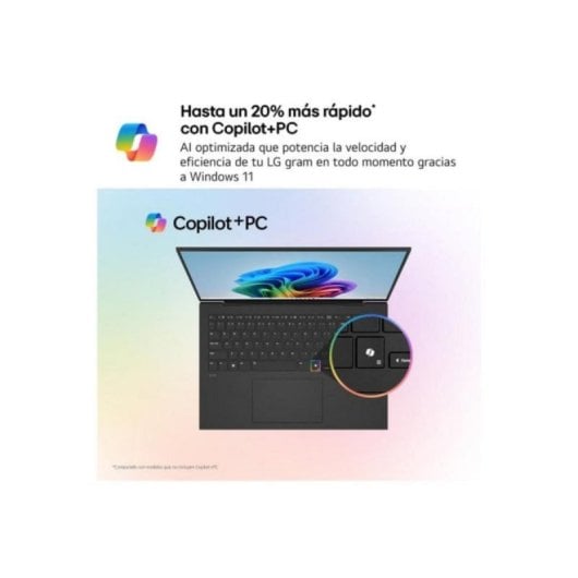 Portátil LG Gram 15Z80T-G.AU88B 15.6" AMD Ryzen AI 7 350 32GB 1TB SSD FHD Dolby Atmos Preto