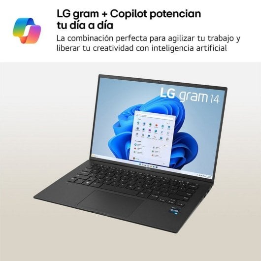 Portátil LG 14Z90RU-G.AP55B 14" Intel Core i5 16GB 512GB SSD Windows 11 Pro DCI-P3 Preto