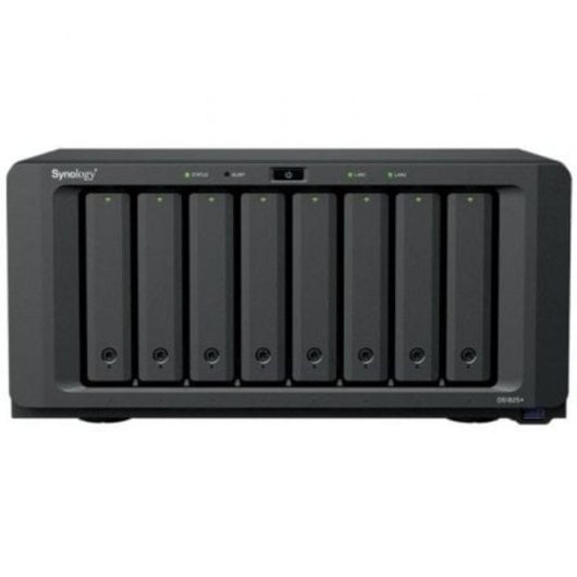 NAS Interno Synology DiskStation DS1825+ 8GB Ryzen Embedded V1500B 2.5GbE 8 bahías SATA/M.2 ECC Expansible 360TB