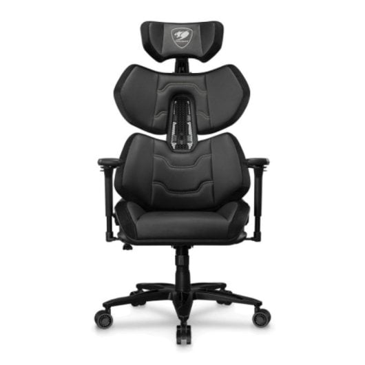 Silla gaming COUGAR Terminator Elite 135 kg reposabrazos 4D respaldo ajustable negro plata