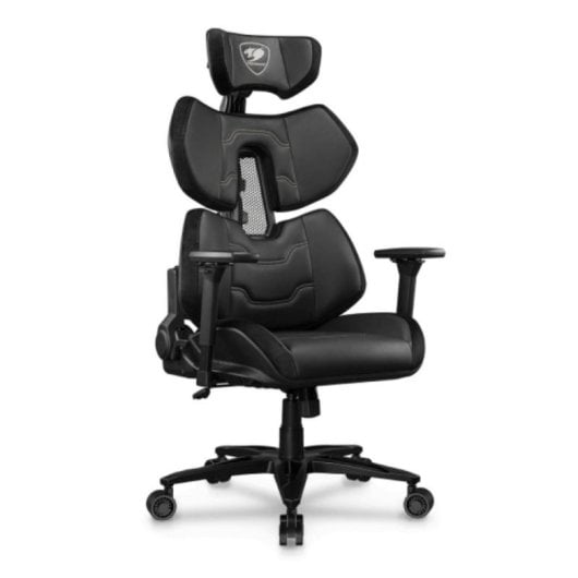 Silla gaming COUGAR Terminator Elite 135 kg reposabrazos 4D respaldo ajustable negro plata