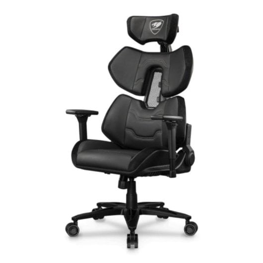 Silla gaming COUGAR Terminator Elite 135 kg reposabrazos 4D respaldo ajustable negro plata