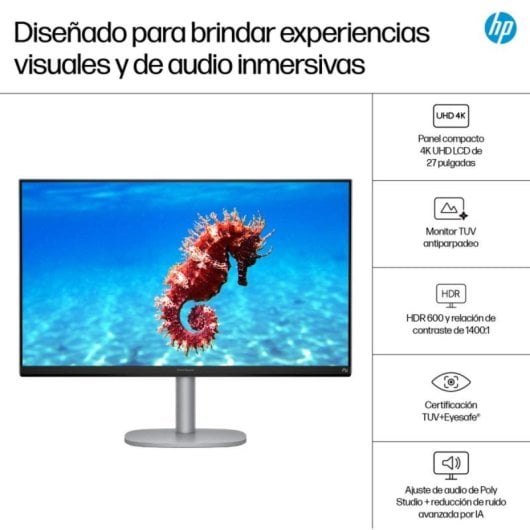 PC de bureau HP OmniStudio X 27-cs1008ns Intel Core Ultra 5 16GB 1TB SSD Graphiques Intel Arc