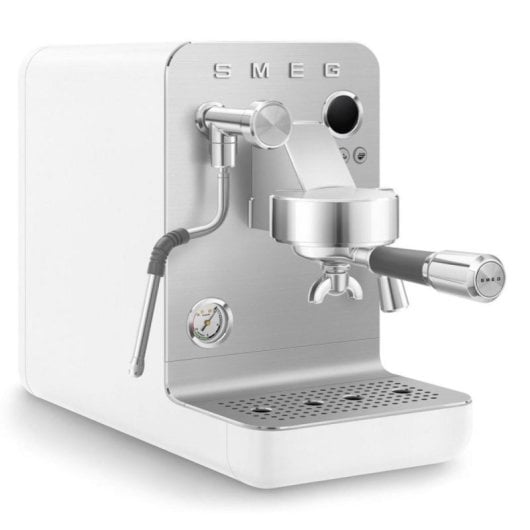 Cafetera Manuelle Smeg EMC02WHMEU 1,7 L 15 bars Acier inoxydable Blanc double chaudière