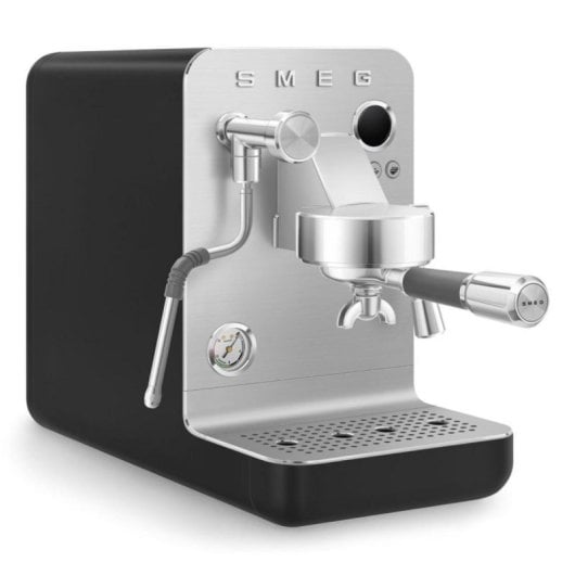 Cafetera Manuelle Smeg EMC02BLMEU 1,7 L 15 bars Acier inoxydable Écran Chauffe-tasses