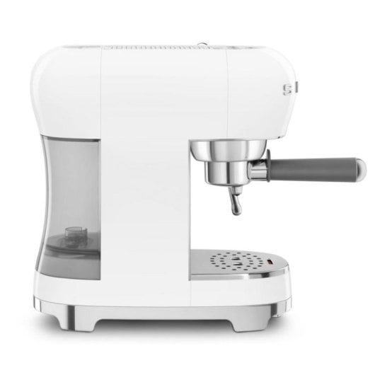 Cafetera manuelle Smeg ECF02WHEU 1,1 L 15 bars blanc avec mousseur vapeur