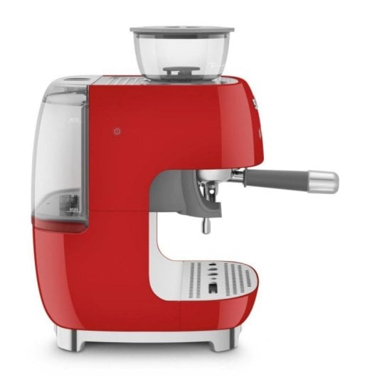 Cafetière Manuelle Smeg EGF03RDEU 2,4 L 20 bars avec moulin intégré et double chaudière