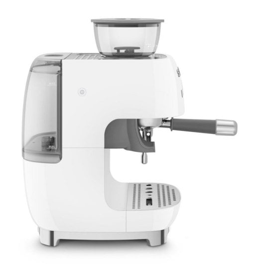 Cafetera Manual Smeg EGF03WHEU 2,4 L 20 bar con molinillo integrado, doble caldera y pantalla analógica
