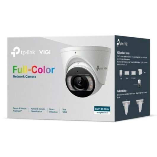 Cámara IP VIGI S455 5MP Visión Nocturna Exterior IA Audio Bidireccional