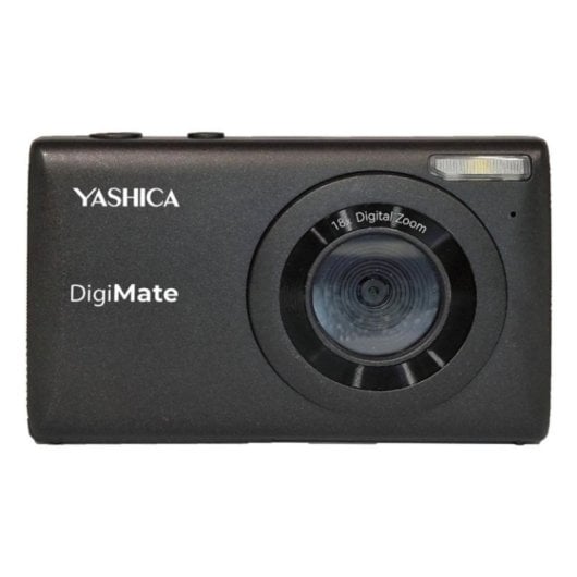 Cámara Digital Compacta Yashica DigiMate 64 MP 18x Zoom Digital Sensor CMOS 4K Ultra HD Negro