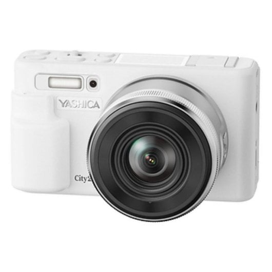 Cámara Digital Compacta Yashica City 200 72 MP 10x Zoom Óptico Sensor CMOS WiFi Blanco